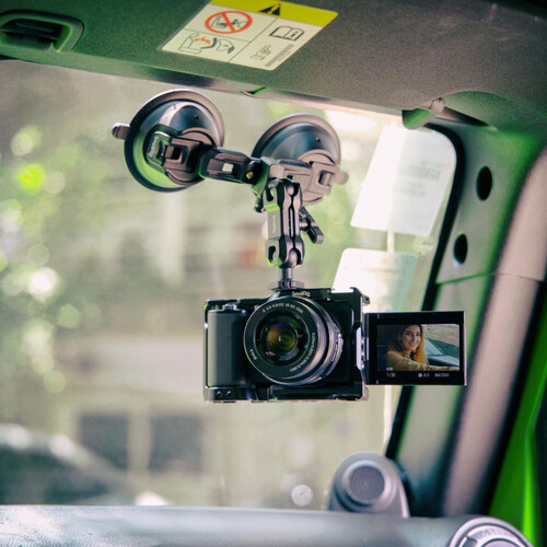 SmallRig Portable Dual Suction Cup Camera Mount SC-2K 3566 - 8